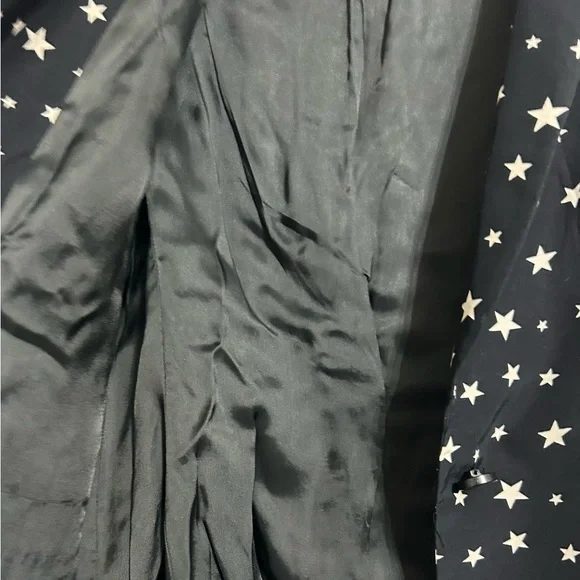 Zara Women's Black Star Pattern Blazer - Picture 5 of 5